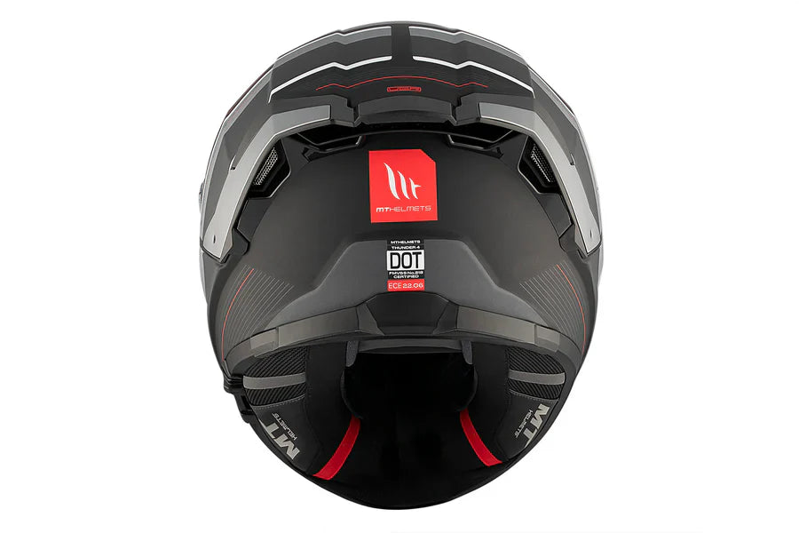  MT THUNDER 4 SV R25 B2 Matte Full Face Motorcycle Helmet Sport Touring - SECURTEX MOTOR SL (t/a MaximoMoto)
