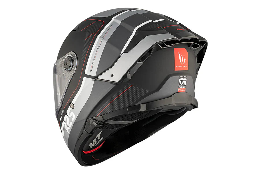  MT THUNDER 4 SV R25 B2 Matte Full Face Motorcycle Helmet Sport Touring - SECURTEX MOTOR SL (t/a MaximoMoto)