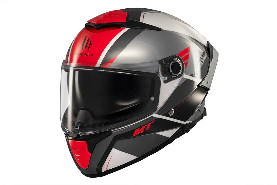 MT THUNDER 4 SV FREEWAY A5 Sport Touring Motorcycle Full Face Helmet Sporty Bright