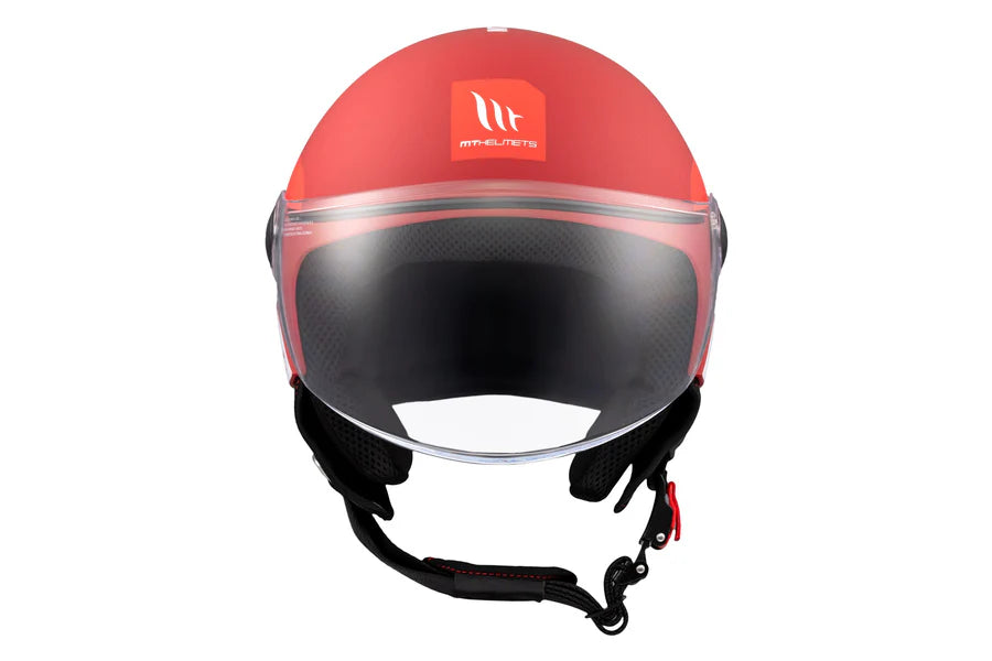 MT STREET S INBOARD C5 Matte Classic Style Jet Scooter Helmet