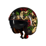 MT LE MANS 2 SV S BREAKOUT B9 glossy Urban jet helmet for scooter