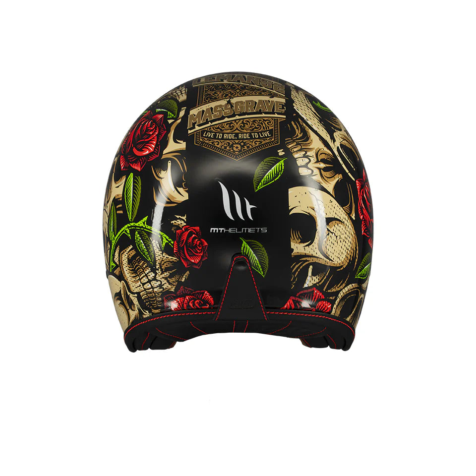 MT LE MANS 2 SV S BREAKOUT B9 glossy Urban jet helmet for scooter