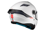 MT Targo S Solid A0 Pearl White Full Face Motorcycle Sport Helmet