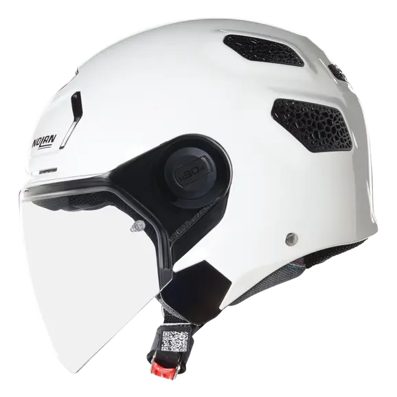 NOLAN N30-4 T CLASSICO 305 Open Motorcycle Helmet Metallic White