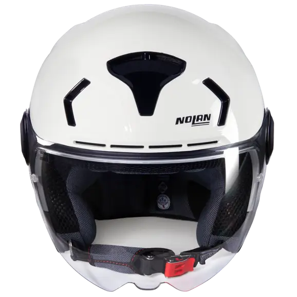 NOLAN N30-4 T CLASSICO 305 Open Motorcycle Helmet Metallic White