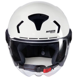 NOLAN N30-4 T CLASSICO 305 Open Motorcycle Helmet Metallic White