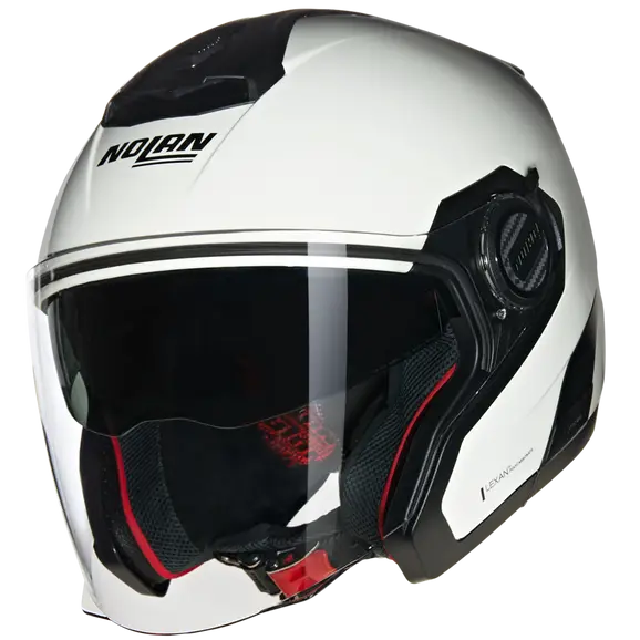 NOLAN N40-5 CLASSICO 305 Open Face Motorcycle Helmet Black White