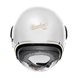NOLAN N21 VISOR-6 BORSALINO 124 Open Face Motorcycle Helmet Gold White