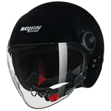 NOLAN N21 VISOR-6 CLASSIC 301 Open Face Motorcycle Helmet Gloss Black
