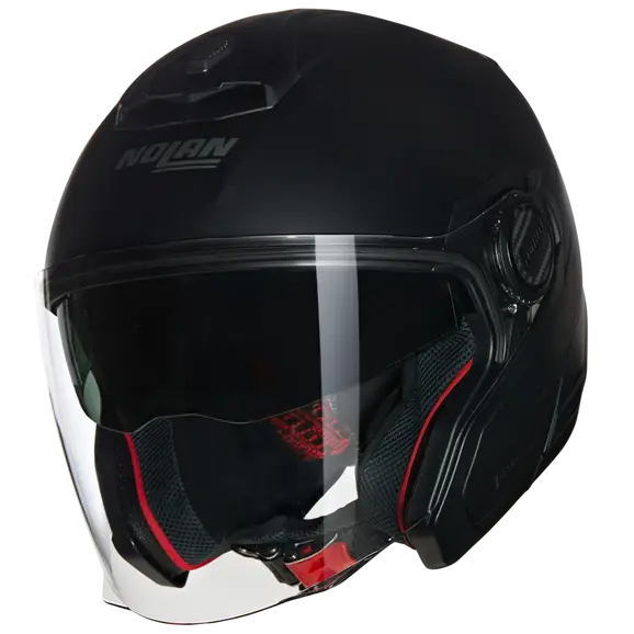 NOLAN N40-5 CLASSICO 302 Open Face Motorcycle Helmet Flat Black