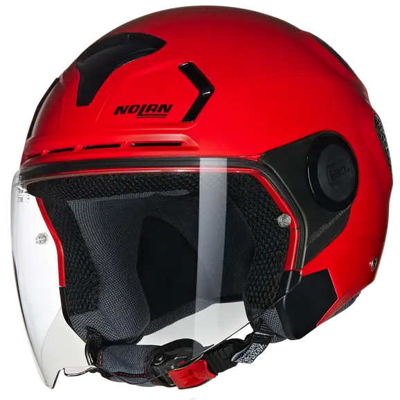 NOLAN N30-4 T CLASSICO 308 Open Motorcycle Helmet Bright Red