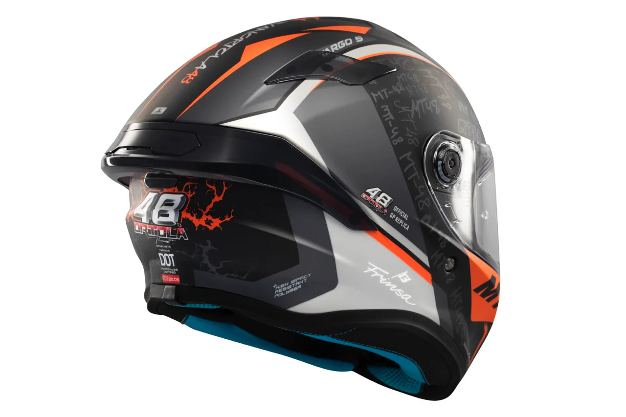MT TARGO S ORTOLA 2024 B4 MATT Sport riding motorbike helmets
