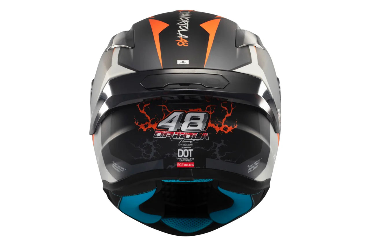 MT TARGO S ORTOLA 2024 B4 MATT Sport riding motorbike helmets