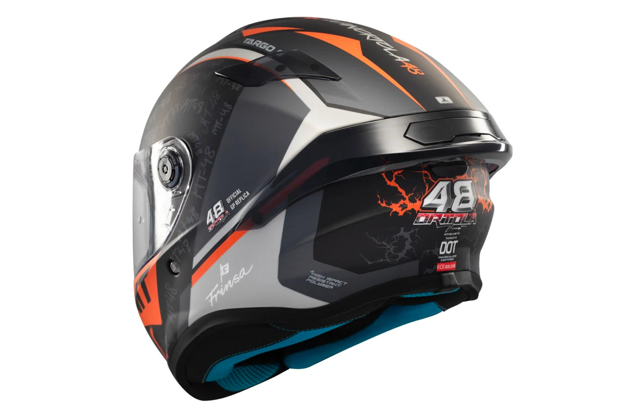MT TARGO S ORTOLA 2024 B4 MATT Sport riding motorbike helmets