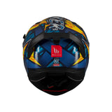 MT Brakes SV Fury C17 Full Face Motorcycling Helmet Sport Brilliant
