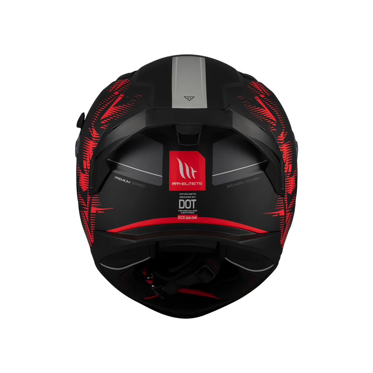 MT Braker SV Charm B5 Full Face Touring Motorcycle Helmet Matte