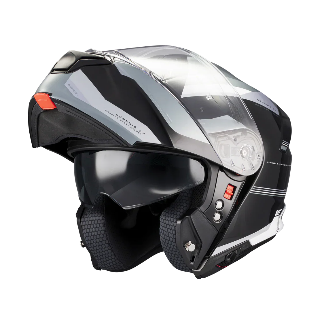 MT CASCO FU935SV GENESIS SV RACCOON B12 BRILLO