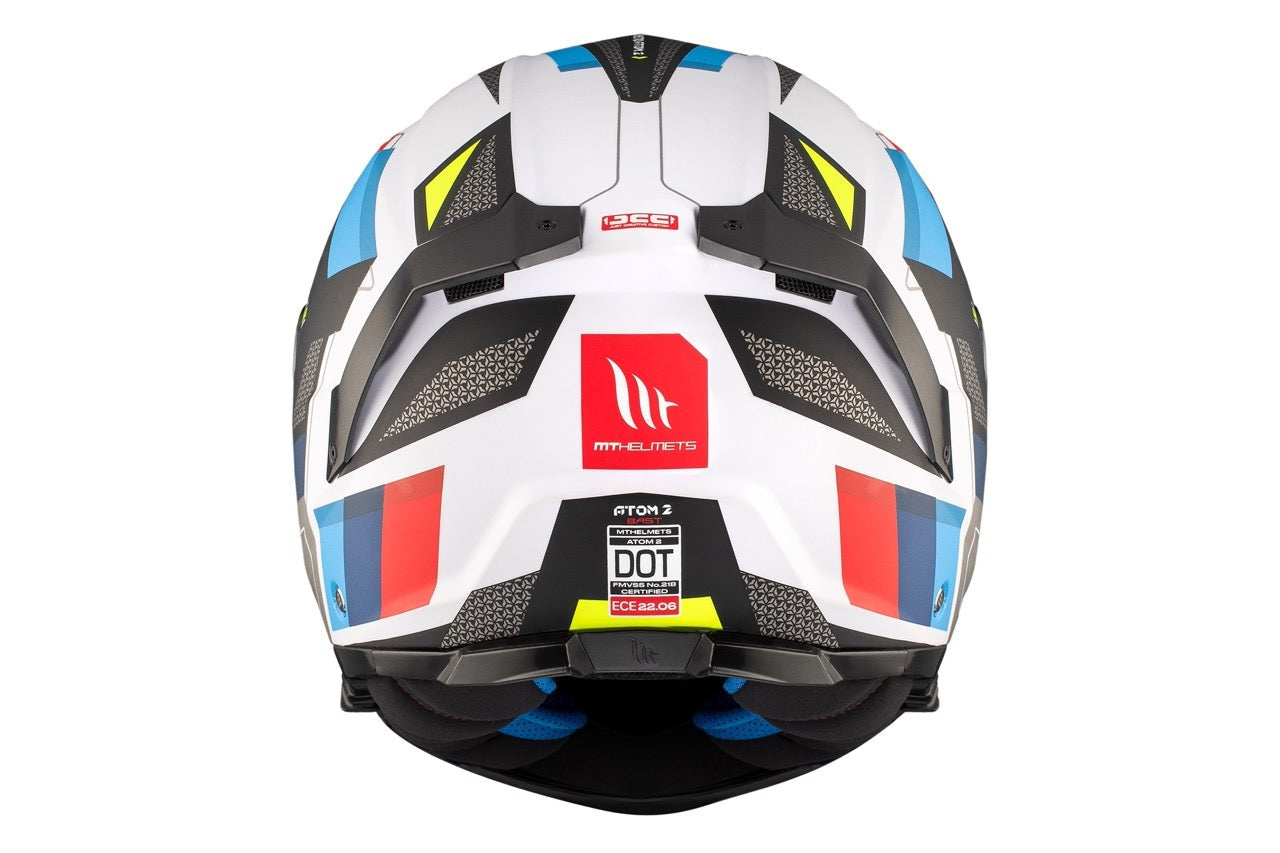  MT Atom 2 Sv Bast A0 Gloss Pearl Flip-Up Motorcycle Helmet - SECURTEX MOTOR SL (t/a MaximoMoto)