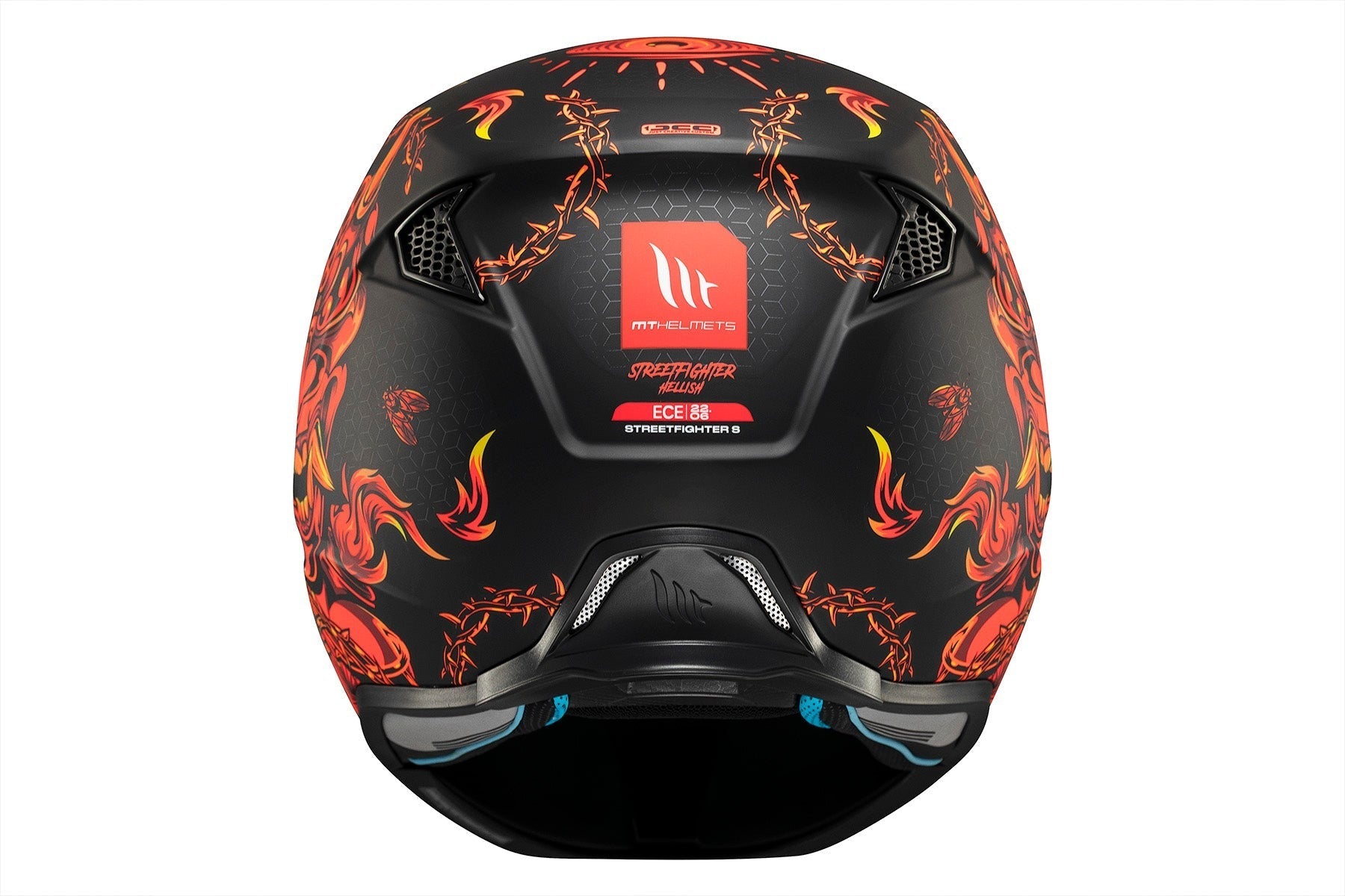  MT Streetfighter S SV Hellish B5 matte Modular motorcycle helmet - SECURTEX MOTOR SL (t/a MaximoMoto)