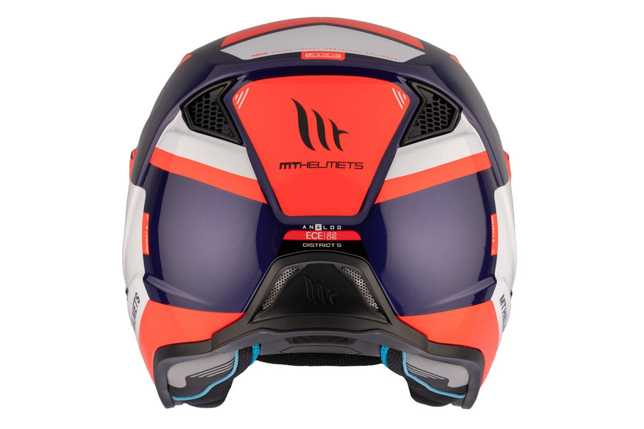MT District Sv S Analog D5 Dual Sport Motorcycle Helmet