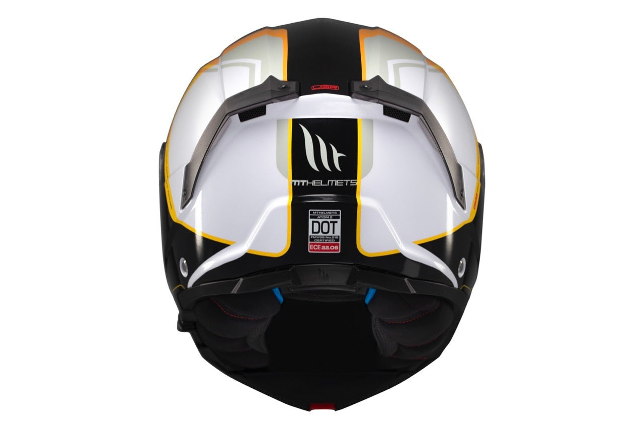 MT ATOM 2 SV Emalla B3 Motorcycle Modular Helmet