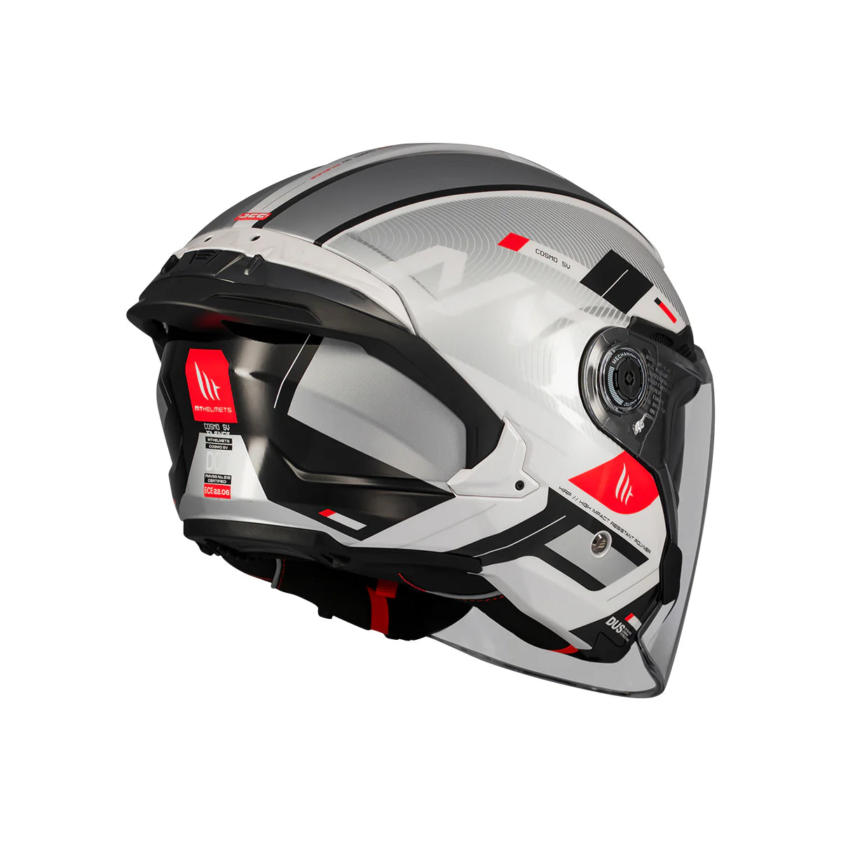 MT COSMO SV SILENCE A2 Gloss Urban Sport Motorcycle Helmet