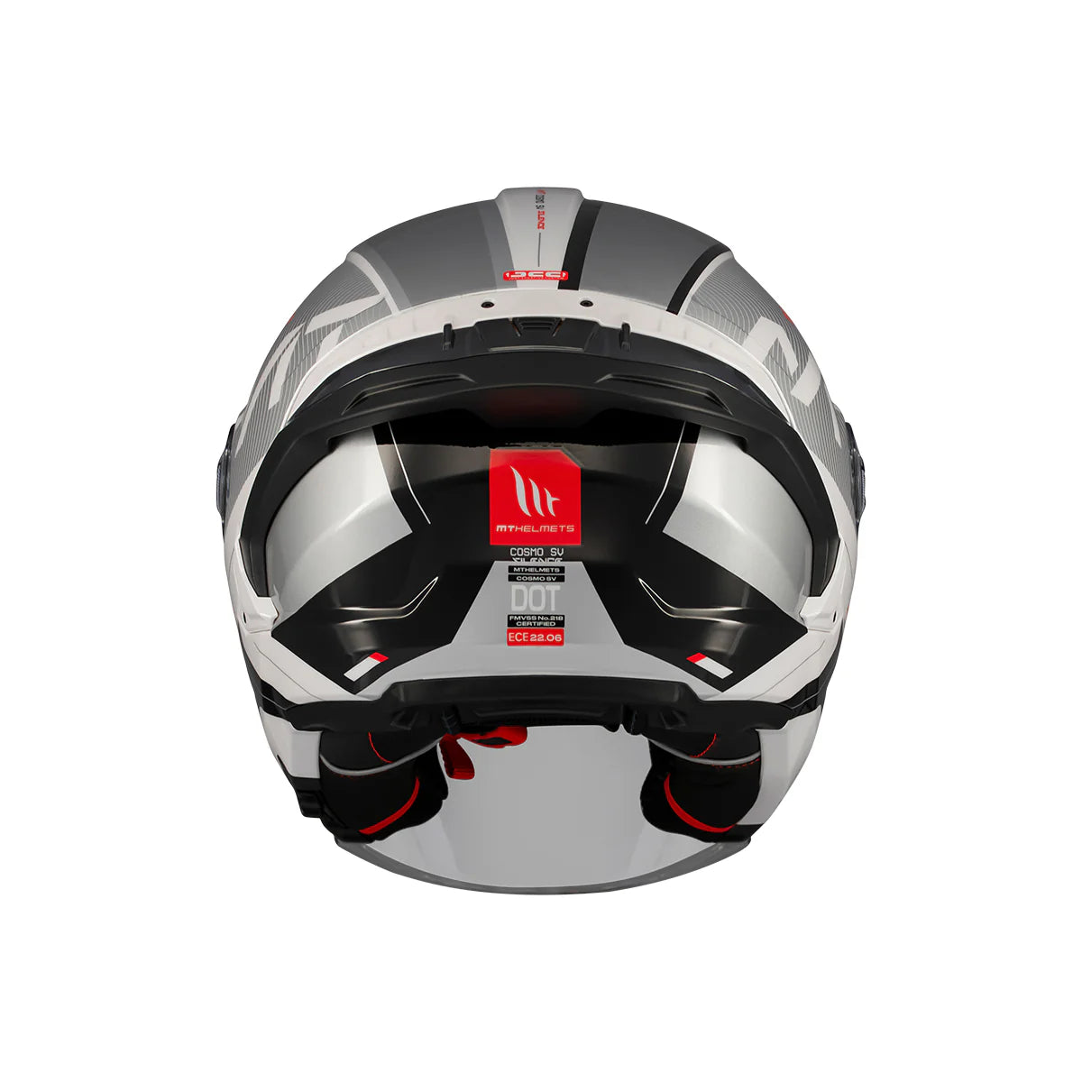 MT COSMO SV SILENCE A2 Gloss Urban Sport Motorcycle Helmet
