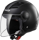  LS2 OF562 AIRFLOW MATT BLACK LONG - SECURTEX MOTOR SL (t/a MaximoMoto)