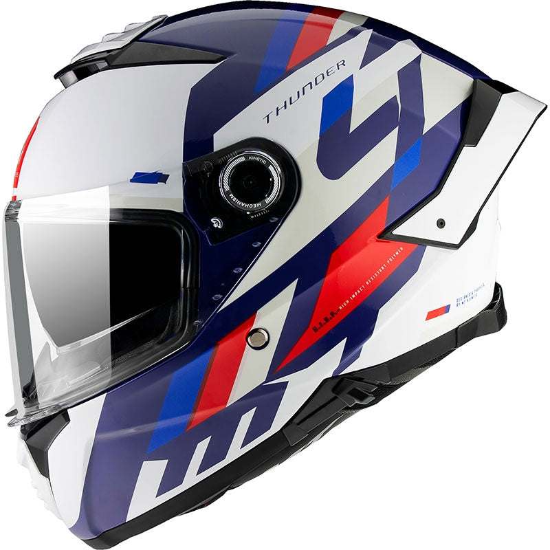  Full Face Touring Helmets MT THUNDER 4 SV ERGO C7 GLOSS PEARL - SECURTEX MOTOR SL (t/a MaximoMoto)