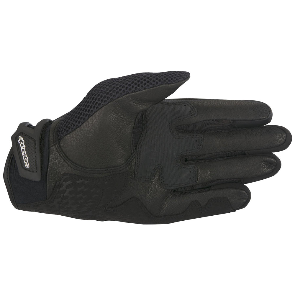 Alpinestars SMX-1 Air v2 Motorcycle Gloves Black - front pic