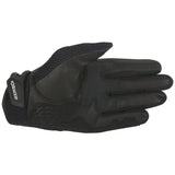 Alpinestars SMX-1 Air v2 Motorcycle Gloves Black White - front pic