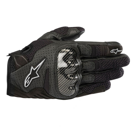 Alpinestars Stella SMX-1 Air v2 Women's Motorcycle Gloves Black - back pic