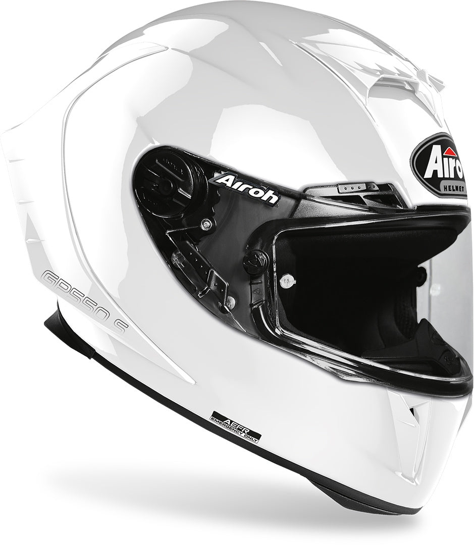 AIROH - HELMETS GP550 S COLOR WHITE GLOSS