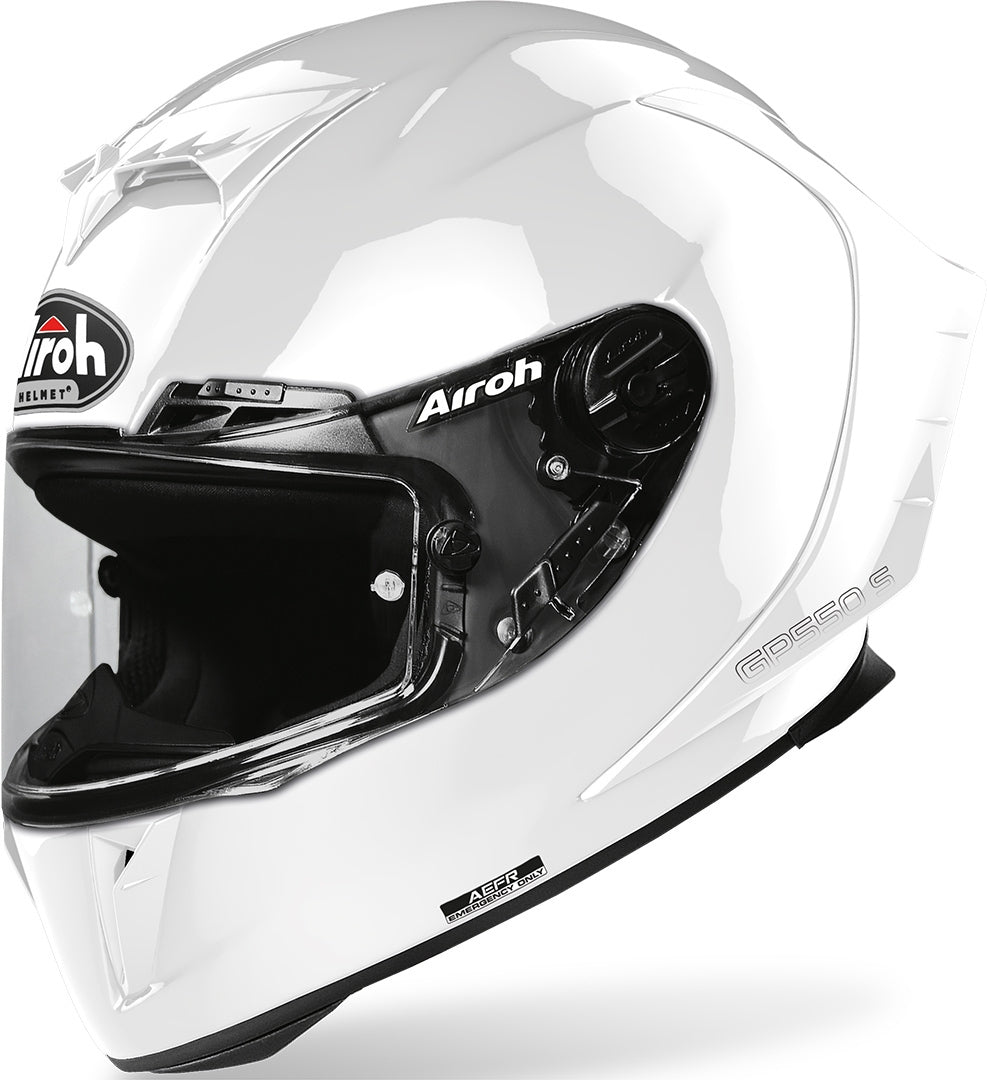 AIROH - HELMETS GP550 S COLOR WHITE GLOSS