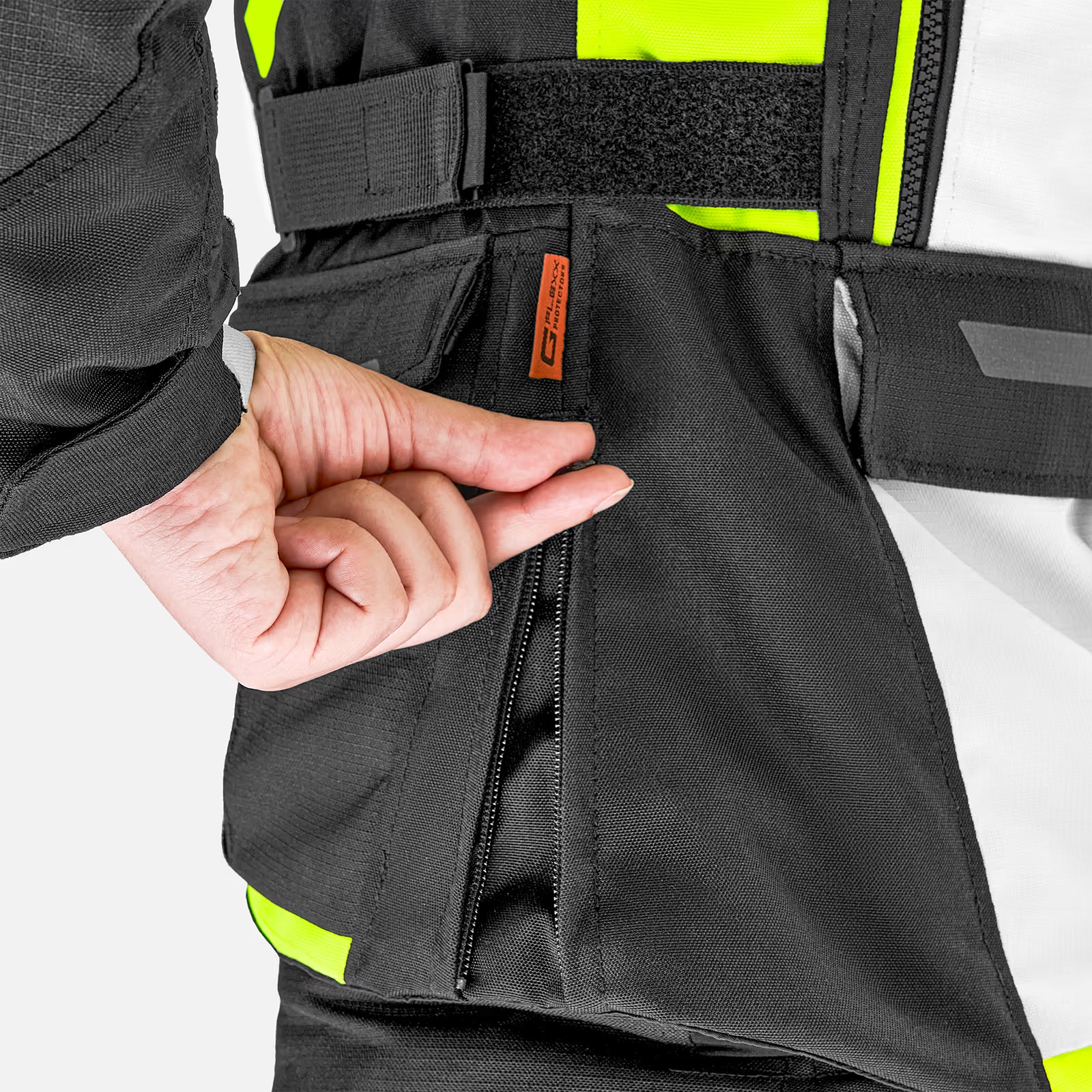 SHIMA DUNE LADY TOURING MOTORCYCLE TEXTILE JACKET FLUO