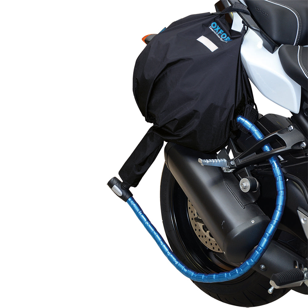 Oxford Lid Locker Secure Helmet Storage Motorcycles - MaximomotoUK