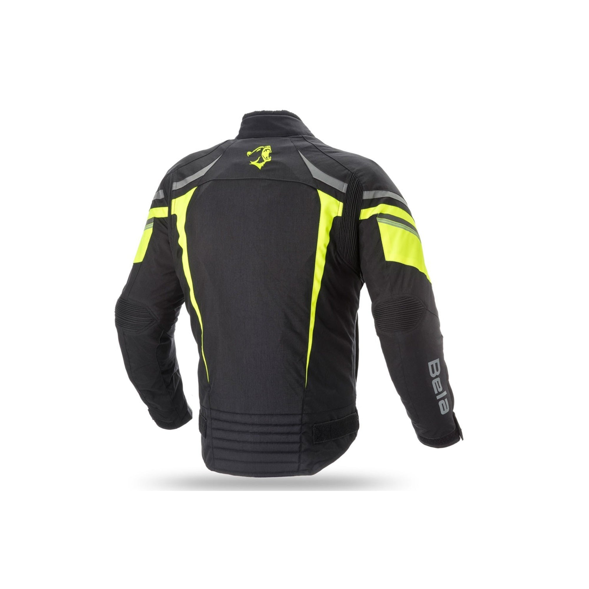  BELA - Rebel Man Rider Textile Jacket Black/Fluor Yellow - SECURTEX MOTOR SL (t/a MaximoMoto)