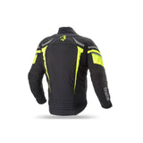  BELA - Rebel Man Rider Textile Jacket Black/Fluor Yellow - SECURTEX MOTOR SL (t/a MaximoMoto)