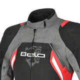  BELA - Elanur Lady Textile Jacket Black/Anthracite/Red - SECURTEX MOTOR SL (t/a MaximoMoto)
