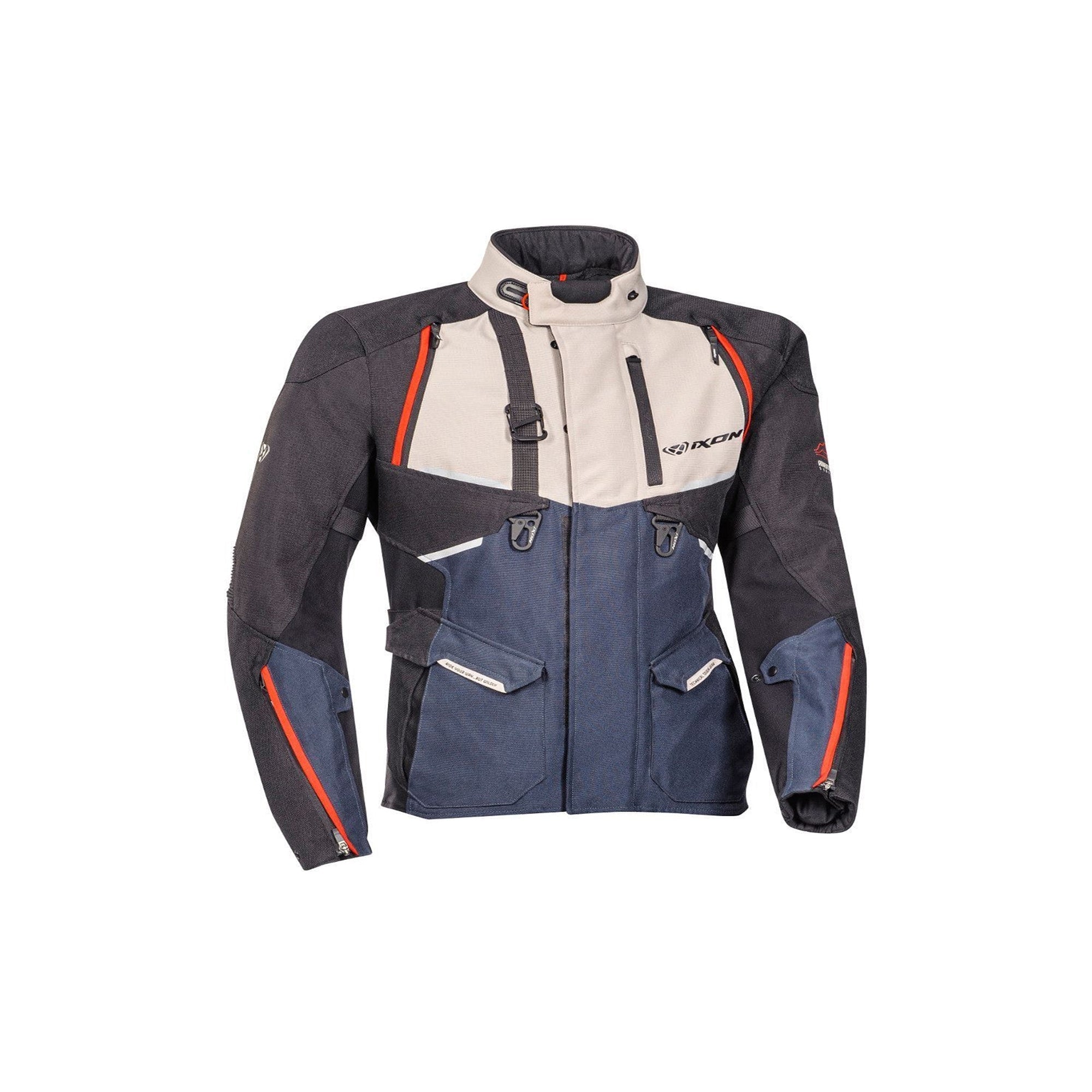  IXON- EDDASGREIGE/NAVY/BLACK JACKETS - SECURTEX MOTOR SL (t/a MaximoMoto)