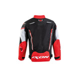 IXON STRIKER AIR KIDS Textil Moto Chaqueta Negro Rojo Blanco