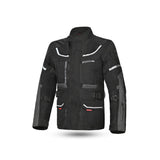 BELA - TRANSFORMER 3IN1 MEN MOTOCYCLE TEXTILE JACKET BLACK ANTHRACITE