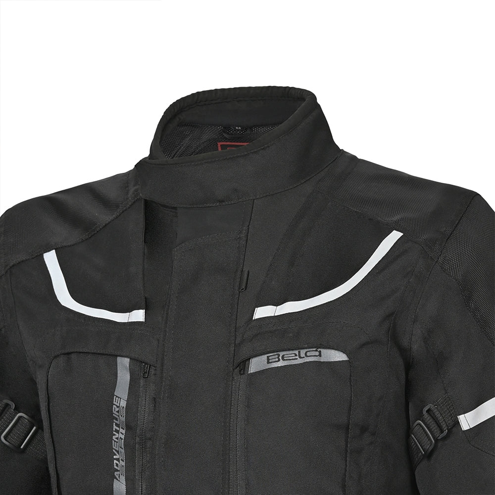 BELA - TRANSFORMER 3IN1 MEN MOTOCYCLE TEXTILE JACKET BLACK ANTHRACITE