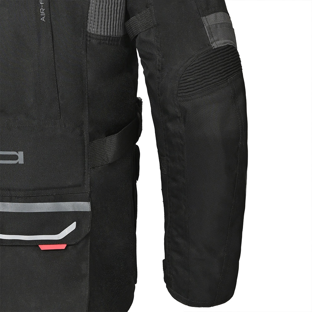 BELA - TRANSFORMER 3IN1 MEN MOTOCYCLE TEXTILE JACKET BLACK ANTHRACITE