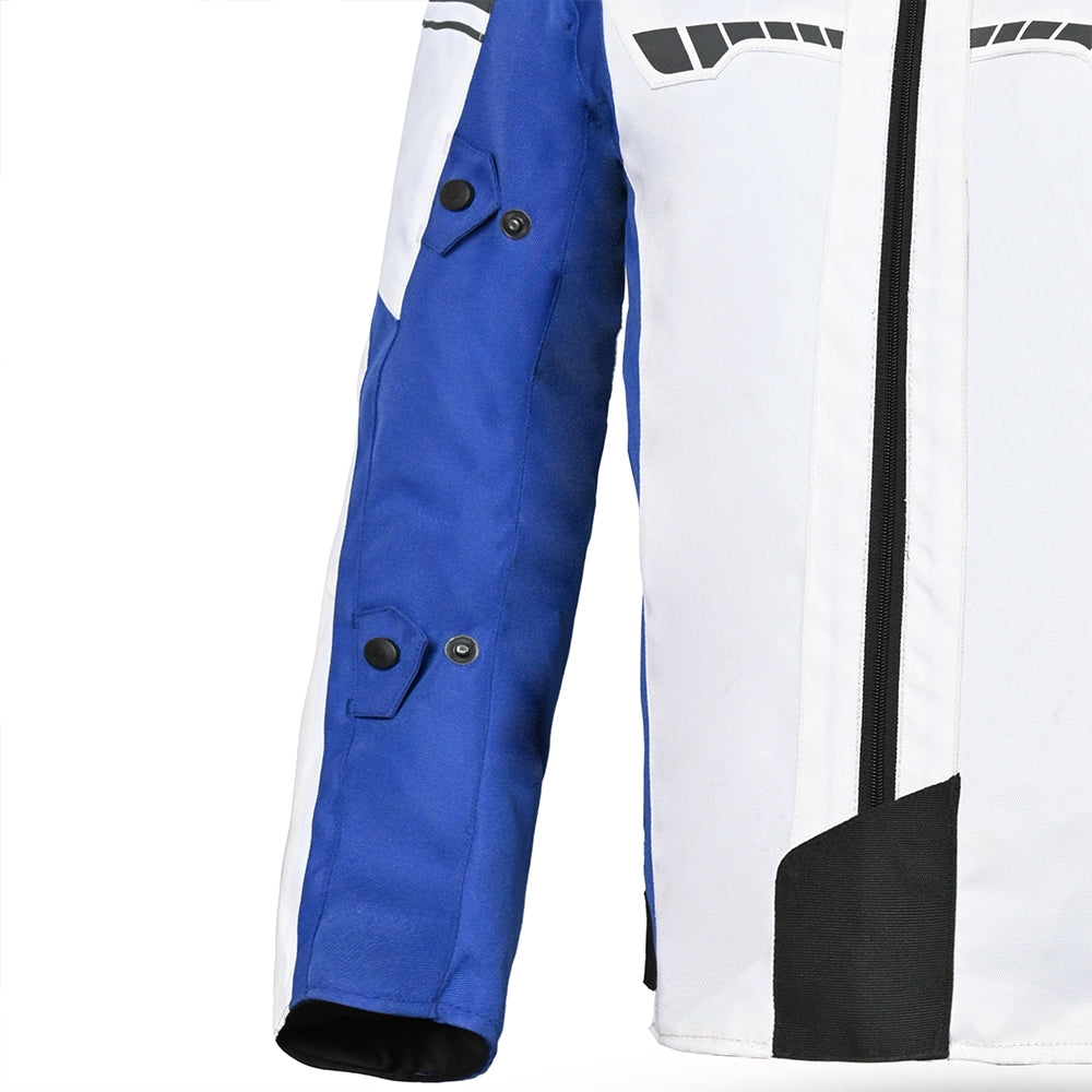  SHUA - IMMORTAL MAN ICE/BLUE/BLACK TEXTILE JACKET - SECURTEX MOTOR SL (t/a MaximoMoto)