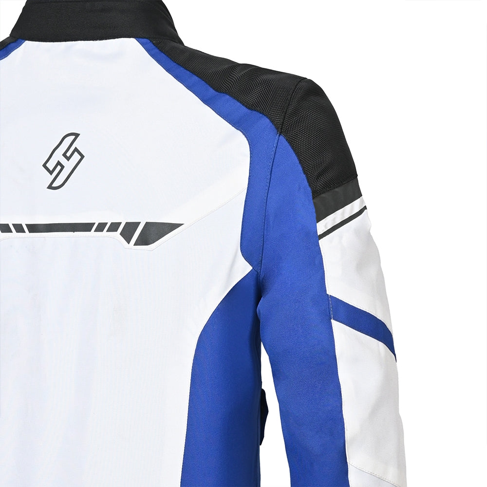  SHUA - IMMORTAL MAN ICE/BLUE/BLACK TEXTILE JACKET - SECURTEX MOTOR SL (t/a MaximoMoto)