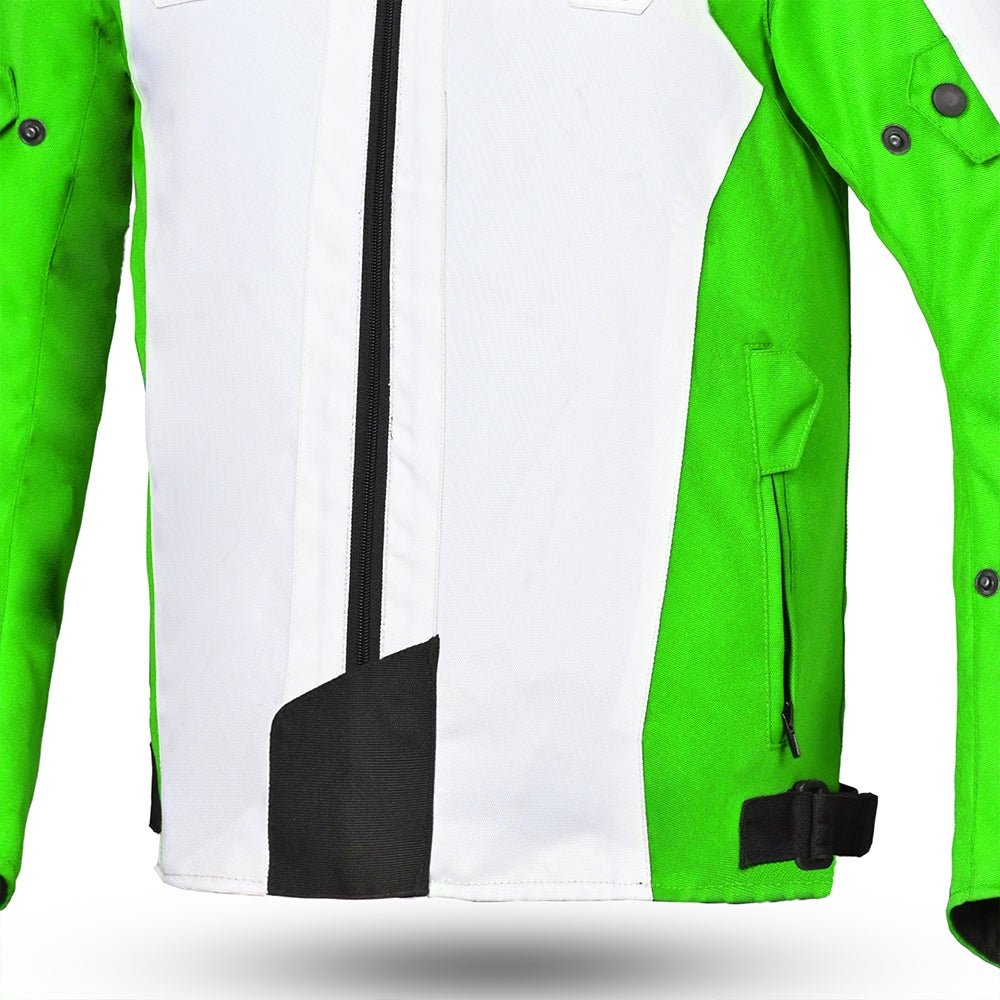  SHUA - Immortal man Textile Jacket Ice/Green/Black - SECURTEX MOTOR SL (t/a MaximoMoto)