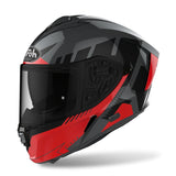AIROH - SPARK RISE RED GLOSS HELMETS