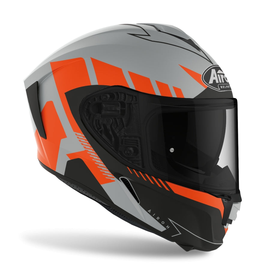 AIROH - SPARK RISE ORANGE MATT HELMETS