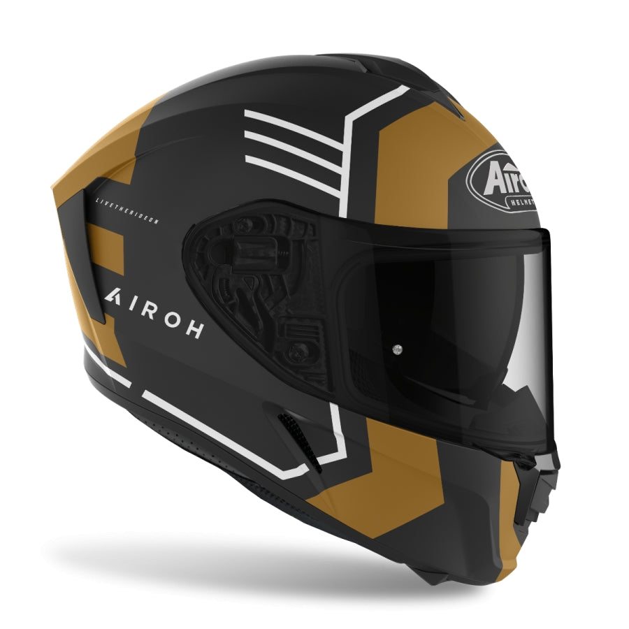 AIROH - SPARK THRILL GOLD MATT HELMETS